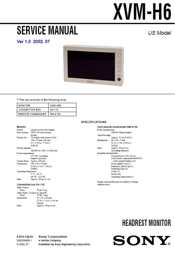 XVM-H6 Ver.1.0